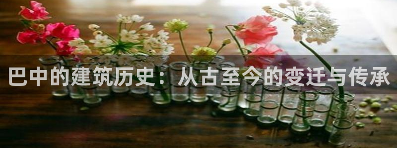 威九国际的金融服务有哪些：巴中的建筑历史：从古至今的变迁与传承