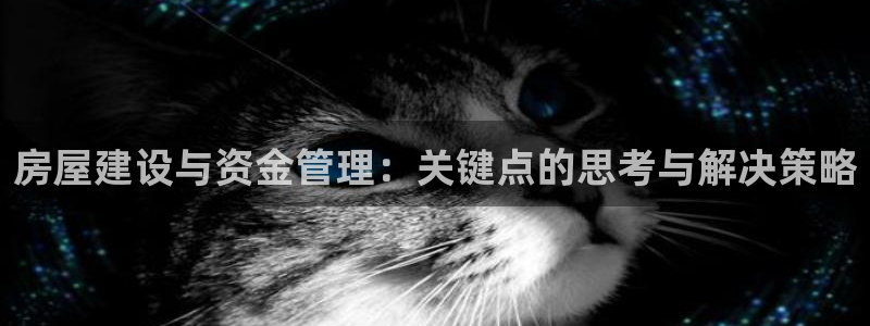 威九国际fX8x：房屋建设与资金管理：关键点的思考与解决策略