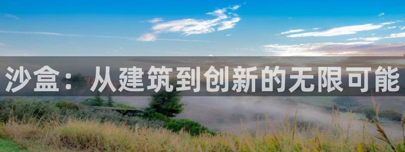 威九国际女主角：沙盒：从建筑到创新的无限可能