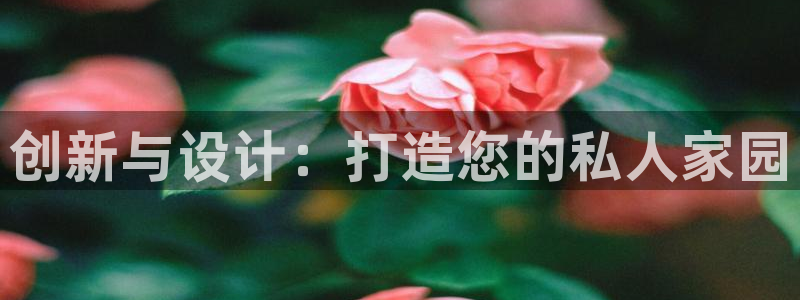 威九国际最新：创新与设计：打造您的私人家园