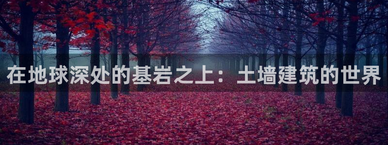 78mapp威九国际网：在地球深处的基岩之上：土墙建筑的世界