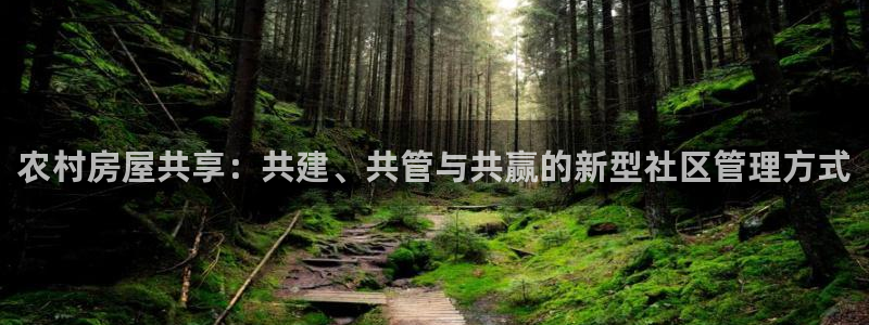 威九国际78mob游戏特色：农村房屋共享：共建、共管与共赢的新型社区管理方式