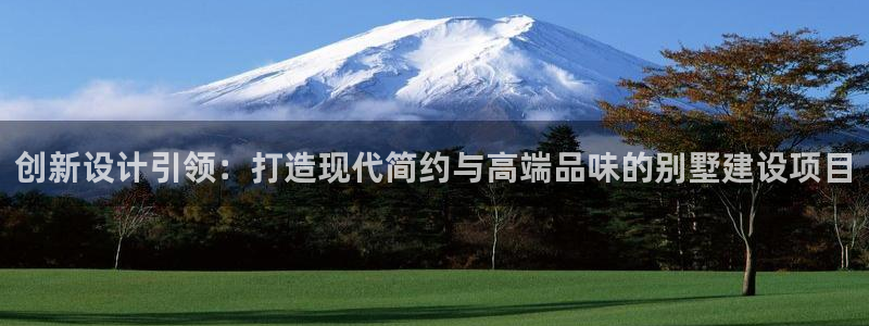 威九国际入囗：创新设计引领：打造现代简约与高端品味的别墅建设项目