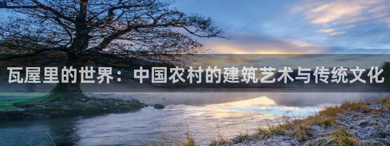 威九国际正规吗：瓦屋里的世界：中国农村的建筑艺术与传统文化