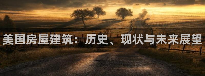 威九国际网站入口rdquo：美国房屋建筑：历史、现状与未来展望
