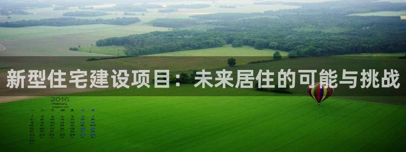威九国际的金融服务怎么样：新型住宅建设项目：未来居住的可能与挑战