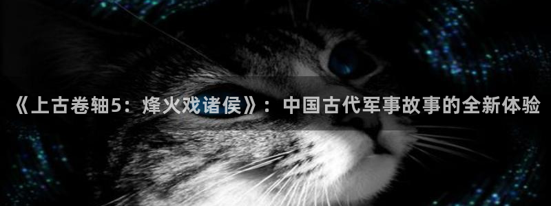 威九国际78mb下：《上古卷轴5：烽火戏诸侯》：中国古代军事故事的全新体验