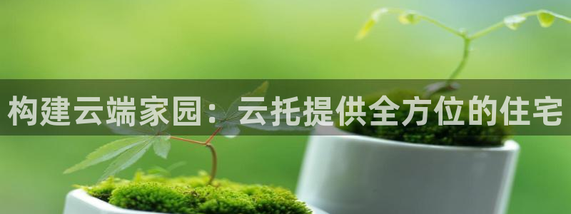 威九国际免费ppt网址：构建云端家园：云托提供全方位的住宅